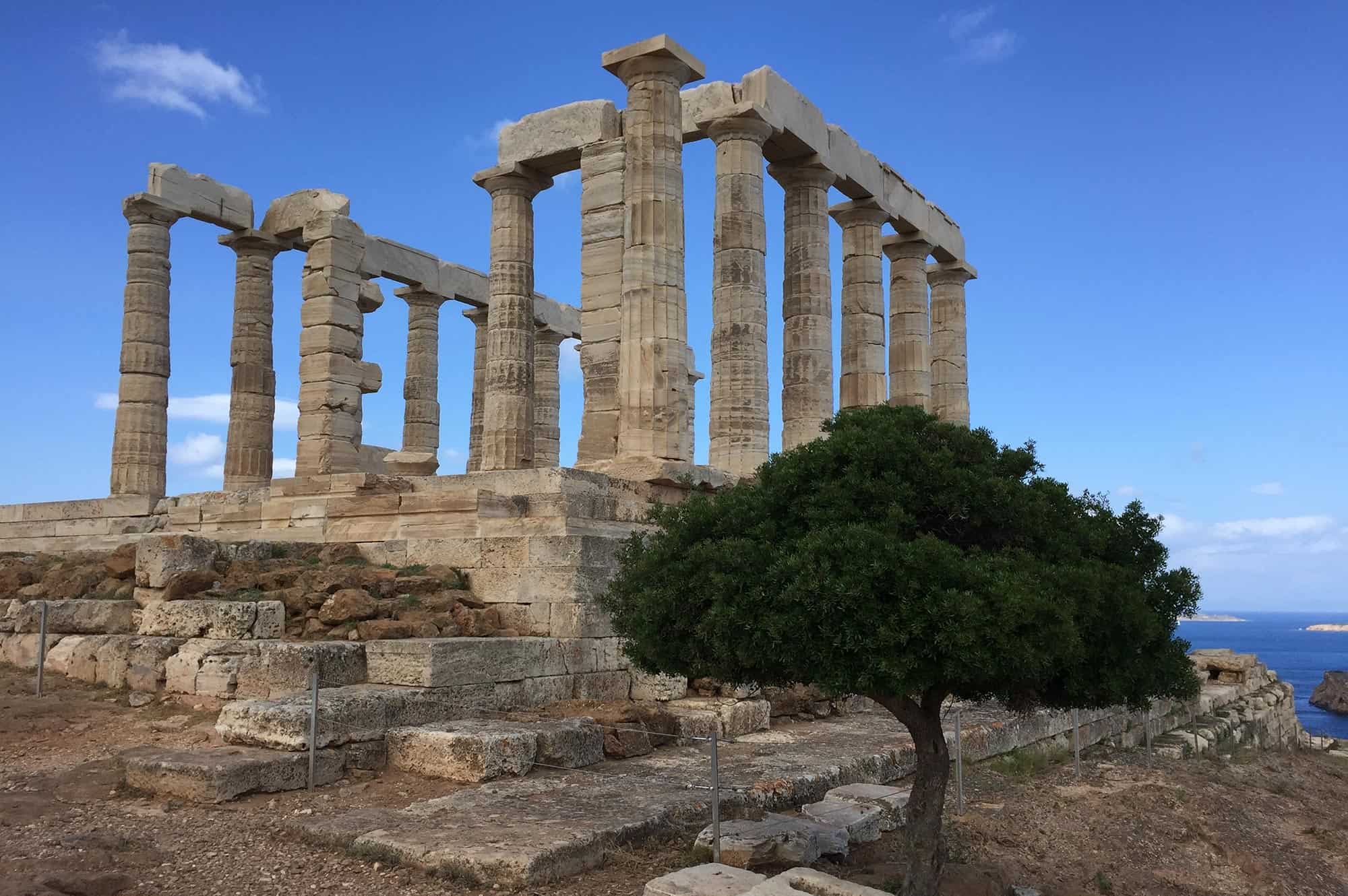 Ancient Greece Temple Of Poseidon