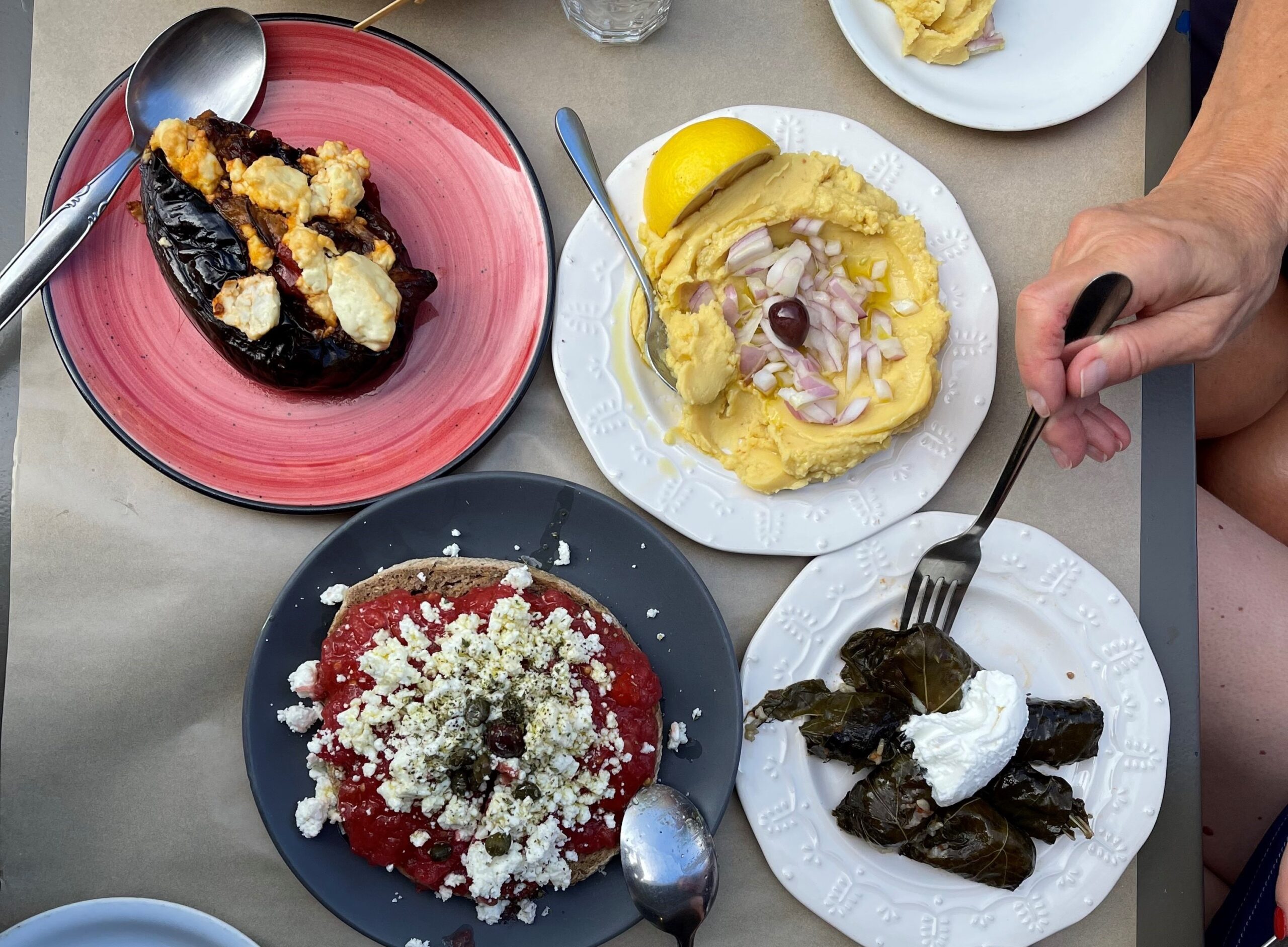 intrepid greek food tour